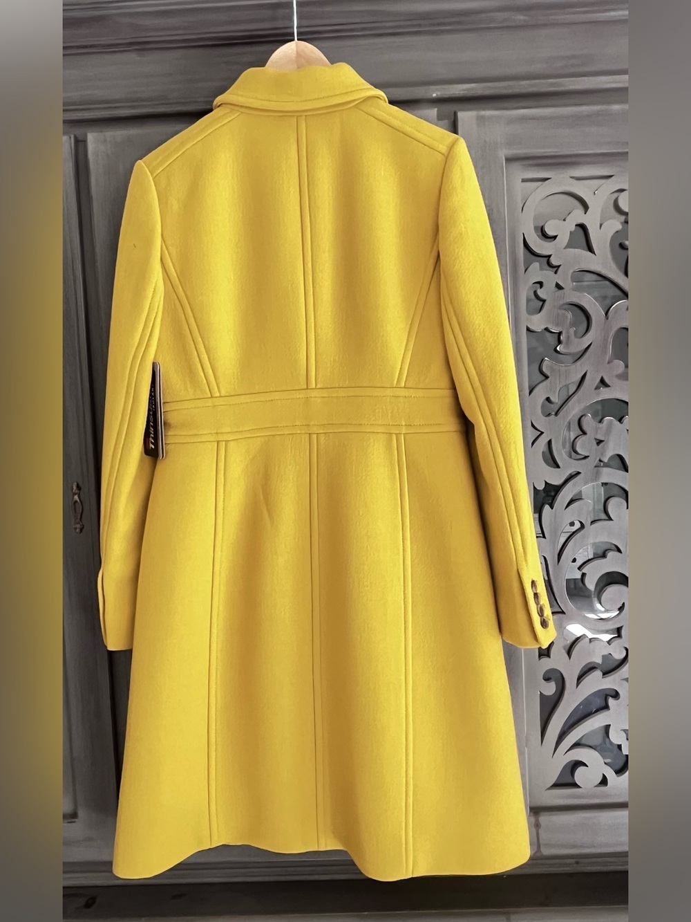 NWT J. Crew Yellow Lady Day Coat 6 - Picture 4 of 10